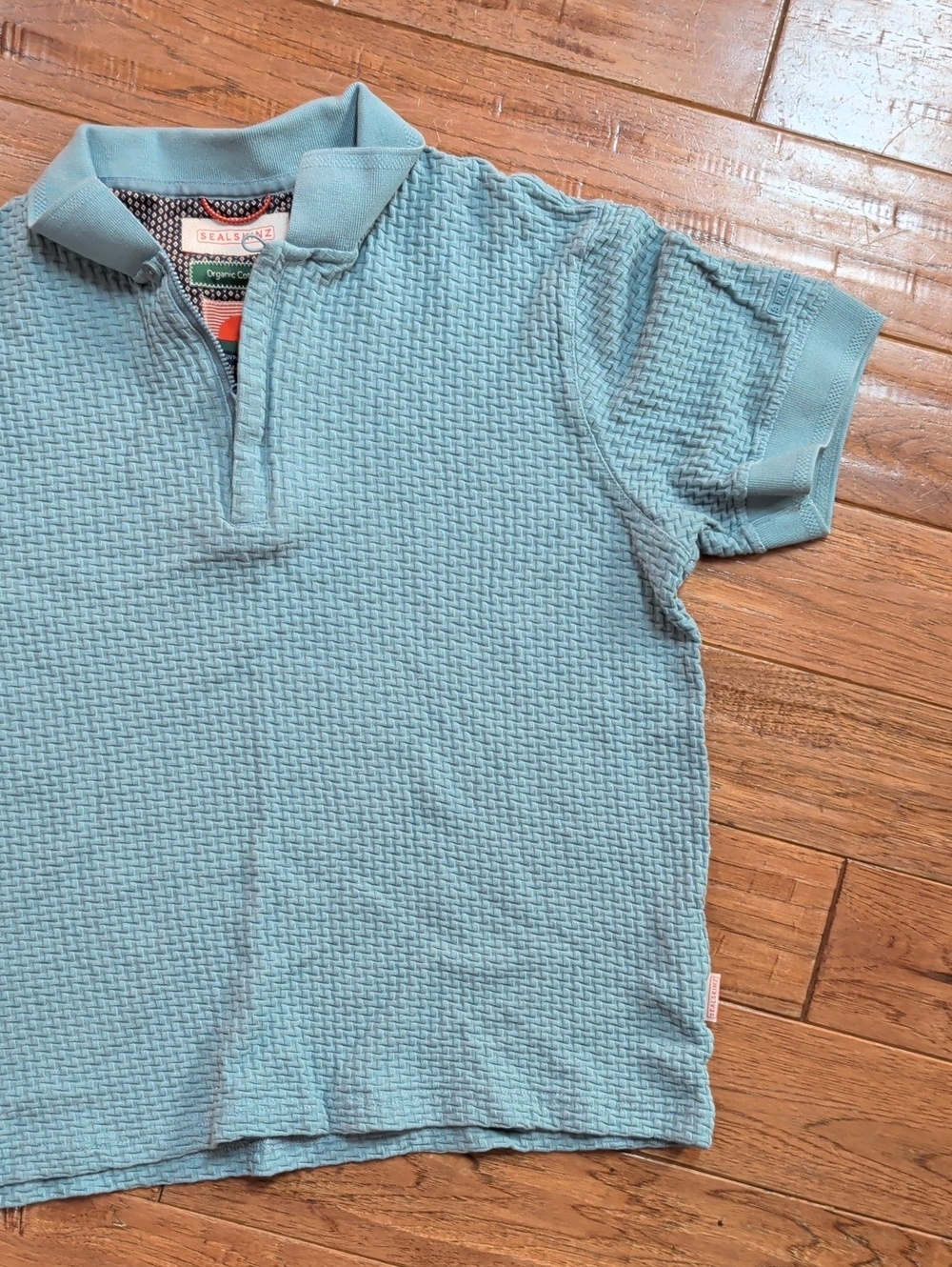 Sealskinz UV Protection Light Blue Textured Polo